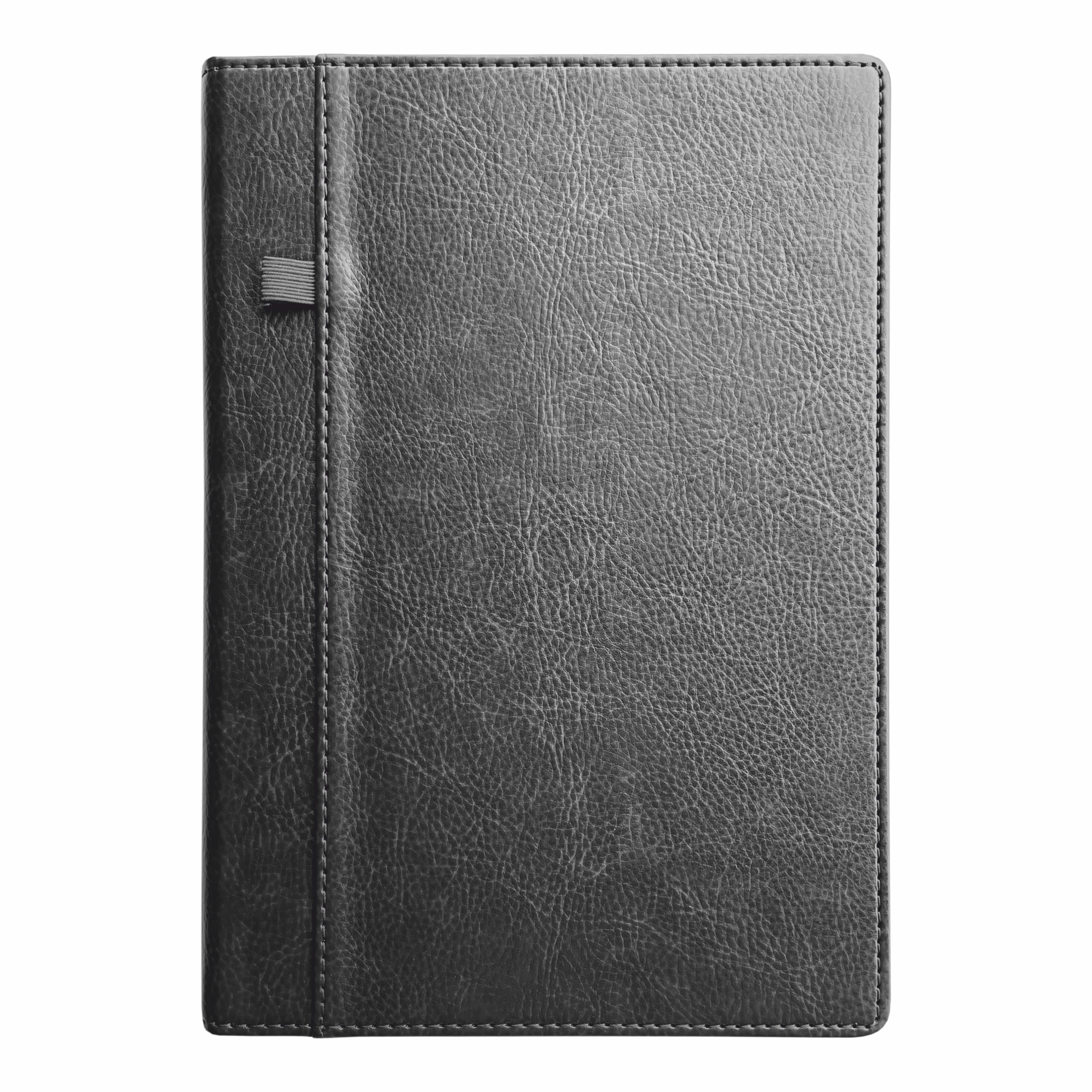 Anupam Exec Journal - Vintage Elegance with Stitched Edges, Elastic Pen Loop, and Leather Textured PU Covers – 192 Pages